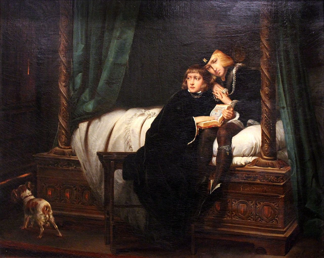 Edoardo V, re minore d'Inghilterra, e Riccardo, duca di York, suo fratello minore, noto come I figli di Edoardo - Museo del Louvre, Parigi